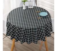 VUIKLCty Plastic table mat Wedding-style Thickened Living Room Circular Plastic Table Mat For Home Use Wipeable and heat-resistant(200cm)
