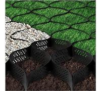 VUIKLCty Soil Stabilizer Gravel Grid, Flexible Foldable Geogrid, Deep Cuttable Ground Grid For Lane Landscaping(2m x 6m (6.5ft x 19.5ft))
