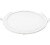 VUIKLCty Sturdy LED Recessed Lights, Ultra-thin Downlight Round Panel Lights 3W/4W/6W/9W/12W/15W/18W/24W White Ceiling Flat Spotlights(Neutral Light,15W)
