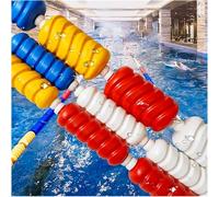 VUIKLCty Wider Swimming Pool Safety Divider RopeSafety Floating Divider RopeSwimming Pool Driveway DividerIndoor And Outdoor Floating Fence Strips(Diameter 6cm,4m/13.12ft)