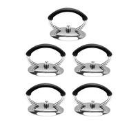 VUIUYOIES 5piece Colorful Pot Lid Handle Stainless Steel Cookware Accessory Kitchen Accessories Pan Which Is Heat-resistant, type+1