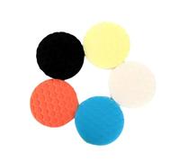 VUIUYOIES 5pieces Advanced Manufacturing Technology Drill Polisher Attachment For Wide Applications Practical Cotton Polishing Pad, 5 inches 125mm