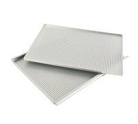 VUIUYOIES Baking Sheet Millefeuille Baking Tray Oven Tray with Two Layer Guarantees Even Heat Distribution Pan is Durable Resists Warping and Ca Puff Pastry Pan Cookie Sheet, Thickness 2mm