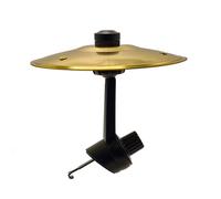 VUIUYOIES Easy To Play Car Air Vent Clip Drum Cymbals Loud Clank Brighten Up Every Drive With Unique Car Musical Instrument Musical Instrument AC Air Outlet Ornament, Gold