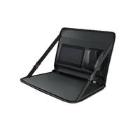 VUIUYOIES Eating Tray For Steering Wheel Foldable Car Tray Organizer Holder For Writing And Reading On Go Leather Traveling