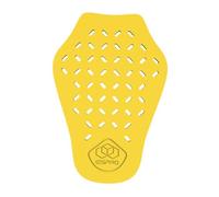 VUIUYOIES EVA Motorcycle Back Protector Made Of Breathable Shock Absorption Lightweight Armor Pads Fits For All Riding Styles Motorcycle Back Protector Men Women Unisex Adult , Yellow , L