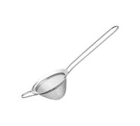 VUIUYOIES Fine Mesh Strainers for Kitchen Small Sifter of Stainless Steel Rustproof Long Handle Easy Clean Space Saving Stainless Steel Mesh Colander Straining Tea Flour