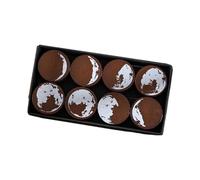 VUIUYOIES Symbol Stampers Collection Moon Phases Wooden Stamps for Expressive Journals Adding Personal to Crafts. Journal Stamps Handcraft Decorative Scrapbooking