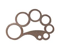 VUIUYOIES Tailor DIY Quilting Sewing Drawing Template Efficient Essential Tool For Accurate Leather Measurement And Cutting Leather Cutting Tools Corner Ruler Circle, Style B