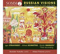 Igor Stravinsky : Russian Visions: 20th Century Music for Cello and Piano CD