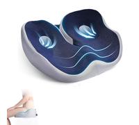 Vulaop Outfany Ergoseat, Hilipert Ergoseat, Orthopedic Memory Foam Seat Cushion, Outfany Ergoseat, Sherum Ergoseat,Ergonomic Sciatica Tailbone Pain Relief Seat Cushion for Home Office Chair (Blue)