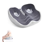 Vulaop Outfany Ergoseat, Hilipert Ergoseat, Orthopedic Memory Foam Seat Cushion, Outfany Ergoseat, Sherum Ergoseat,Ergonomic Sciatica Tailbone Pain Relief Seat Cushion for Home Office Chair (Gray)