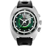 Vulcain Watch Cricket 70s Nautical Black Green - Black VUL-006