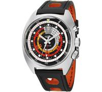 Vulcain Watch Cricket 70s Nautical Black Orange - Black VUL-007