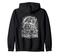 Vulcan And Venus Forge Meets Beauty Mythology Zip Hoodie