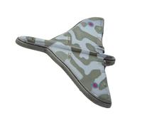 Vulcan Bomber 3D Enamel Pin Badge (British delta-wing strategic bomber) on Display Card