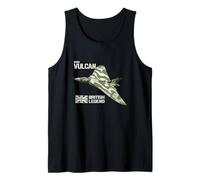 Vulcan Jet Aircraft RAF Plane Avro British Legend Tank Top