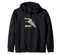 Vulcan Jet Aircraft RAF Plane Avro British Legend Zip Hoodie