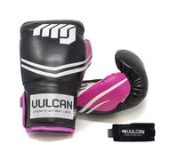 Vulcan Power Pink 14Oz Boxing Gloves & Handwraps