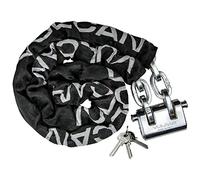 VULCAN Security Chain and Lock Kit - Premium Case-Hardened - 5/16 Inch x 6 Foot (+/- 1.5 Inches) - Chain Cannot Be Cut with Bolt Cutters or Hand Tools
