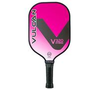 Vulcan | V320 Pickleball Paddle | Hybrid Performance | Polypropylene Core - Fiberglass Surface | USAP Approved | Pink Wave