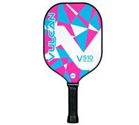 Vulcan | V510 Pickleball Paddle | Hybrid Performance | Polypropylene Core - Carbon Fiber Surface | USAP Approved | Cotton Candy