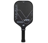 Vulcan | V570 Pickleball Paddle | High Performance | Polypropylene Core | USAP Approved | Blackout