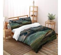 VulcanTrade Dinosaurs on The Battlefield Duvet Cover 3d Animated Animals Bed Set 3 Pieces Luxury with 2 Pillowcases Zipper Closure for Adults（women And Kids） duvets Covers Super King（260x220cm）