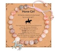 VULETO Axolotl/Horse Charm Bracelet Stuff Who Loved Horse/Axolotl Valentines Christmas Birthday Jewelry Gifts for Girls Kids Daughter, one size, no gemstone
