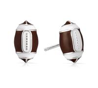VULETO Sports Earrings for Women Gilrls, 3D Volleyball Baseball Football Soccer Basketball Pickleball Earrings Stuff Accessories for Women Mom Sports Fan Sport Lovers Jewelry Gifts, Copper, No