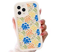 Vulfwela Aesthetis Flower Phone Case for iPhone 16 Pro Max,Cute Floral Pattern Case - Small Bouquet