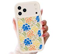 Vulfwela Aesthetis Flower Phone Case for iPhone 17 Pro Max, Cute Floral Pattern Protective Case - Small Bouquet