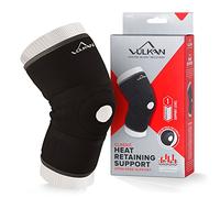 Vulkan Classic 3041 Open Knee Support, Small, New Style, Breathable Lining, Warmth and Compression for Knee Injuries, Sore, Weak, Injured Patella Wrap, Recovery and Rehabilitation, Prevention