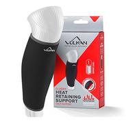 VULKAN Classic Calf/Shin Support, Large, 38 to 42 cm, Breathable Lower Leg Brace for Stability and Support when Running or Walking, Athletic Compression Sleeve for Exercising and Working Out
