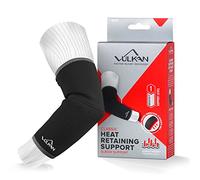 VULKAN Classic Elbow Support, Tennis Elbow Sleeve, Lightweight and Breathable, Provides Compression and Support for Tendonitis, Tennis Elbow, and Golfer's Elbow, Relieves Pain, Small, New Style