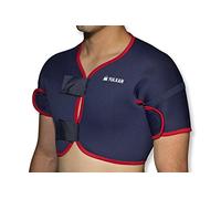Vulkan Classic Full Shoulder Support, Medium, Old Style, for Tendonitis, Bursitis, & Other Shoulder Injuries, Covers Both Shoulders, Compression & Warmth, Protection for Rehabilitation & Recovery