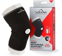 VULKAN Classic 3041 Open Knee Support, Large, New Style, Breathable Lining, Warmth and Compression for Knee Injuries, Sore, Weak, Injured Patella Wrap, Recovery and Rehabilitation, Prevention