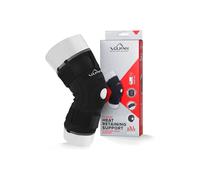 Vulkan Classic Stabilised Knee Support in Black | Size: Small Vulkan Black S