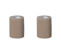 Vulkan Meditex Elastic Self Adhesive Bandage, Sports and Medical Bandage Tape for Injuries, Dressing and Joint Support, Injury Prevention Easy Application Bandage - Flesh Colour, 7.5cm x4.5m