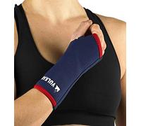 Vulkan Wrist Long Universal Neoprene Support - Navy Blue/Red, Medium