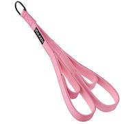 Vulken Tricep Rope Cable Attachment. 28.7 Inch & 22 Inch Two Lengths Built in One Pull Down Rope. Triceps Extension Straps Gym Equipment. Home Workout Handles for Resistance Bands, Pink
