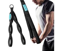 Vulken Tricep Rope Cable Attachments for Gym. Extra Long Tricep Rope LAT Pulldown Attachments Three Size in One Multi Workout Rope Handles Gym Accessories, Black