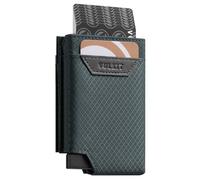 VULKIT Credit Card Holder RFID Blocking Bifold Card Wallet for Men with Card Cases & Money Organisers Metal Minimalist Men's Wallets, Haze Blue
