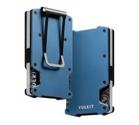 VULKIT Credit Card Holder with Money Clip Slim Minimalist Aluminum Metal Wallet RFID Blocking Card Holder Wallet for Men