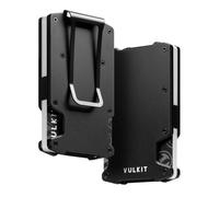 VULKIT Credit Card Holder with Money Clip Slim Minimalist Aluminum Metal Wallet RFID Blocking Card Holder Wallet for Men