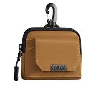 VULKIT Credit Card Wallet RFID Blocking with Plastic Lobster Clasp, Water-Resistant Oxford Cloth Card Holder for Men Women, Clip Stash Pouch for Daily Outdoor Travel