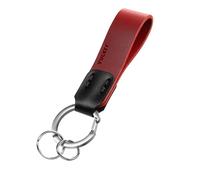 VULKIT Genuine Leather Keychain for Men & Women, Universal Car Key Fob Home Keyring Holder