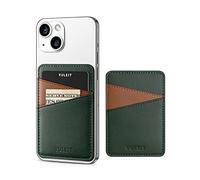 VULKIT Phone Card Holder Slim Leather Adhesive Pocket RFID Blocking Credit Card Sleeves Sticker for Back of Smartphone for Men or Women