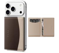 VULKIT Phone Card Holder Stick on Adhesive Credit Card Holder RFID Blocking Sticky Phone Wallet Compatible with iPhone Leather Card Case for Women