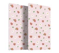 VULKIT RFID Blocking Cards 2 Pack, Slim RFID Credit Card Protector, RFID/NFC Card Blocker, Protection Your Wallet and Passport, Cute, Detailed Foral Paint